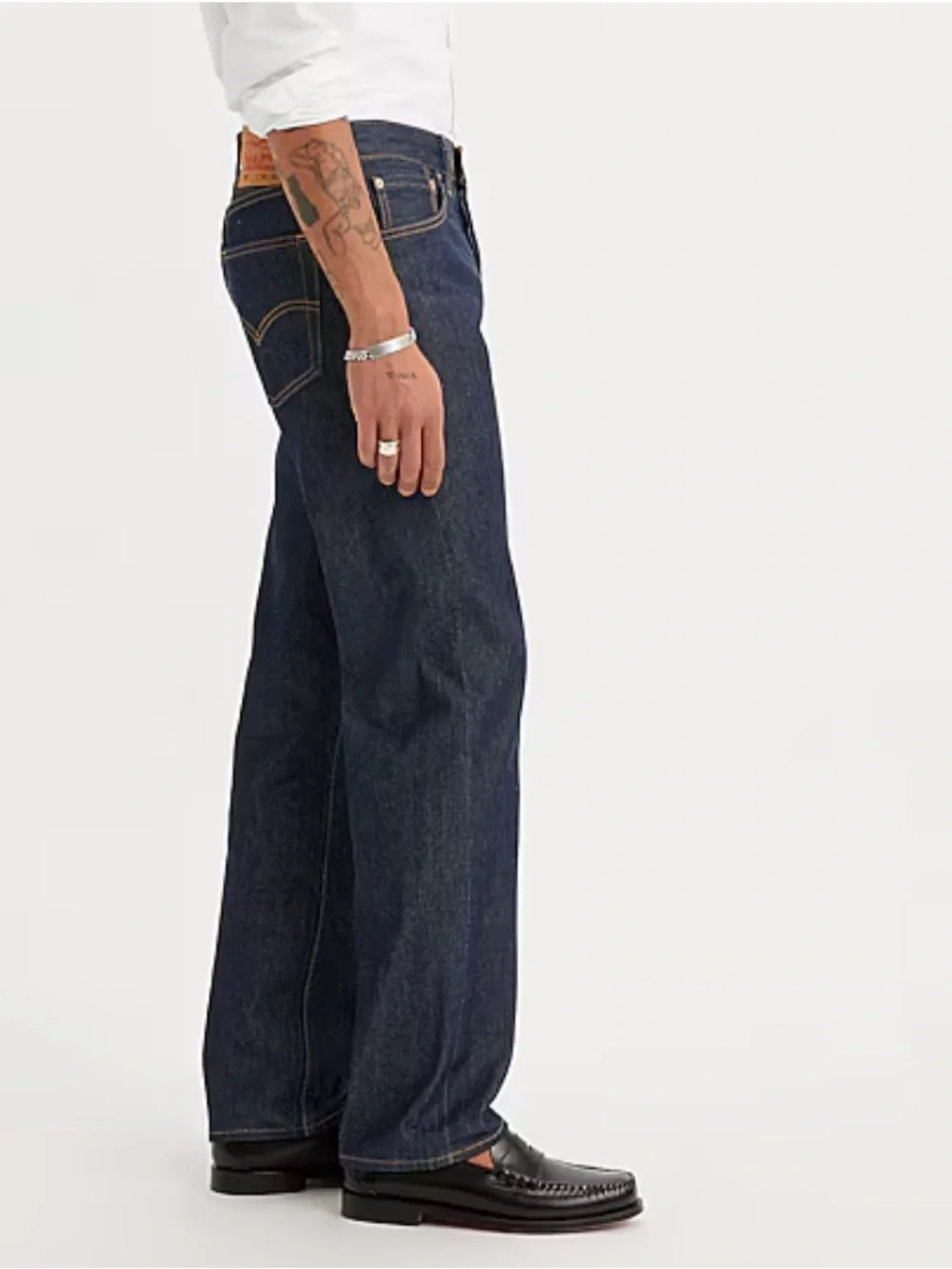 NWOT Levi’s Men's Straight-Leg Dark Blue 501 Jeans, Size 30x 30